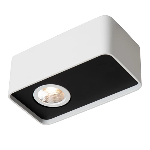 Lucide ANGULAR - Spot plafond - LED Dim. - 1x6W 2700K - Blanc | Premium - détail 1